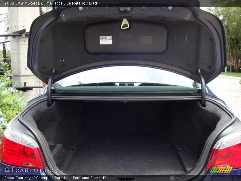 Interlagos Blue Metallic / Black 2008 BMW M5 Sedan
