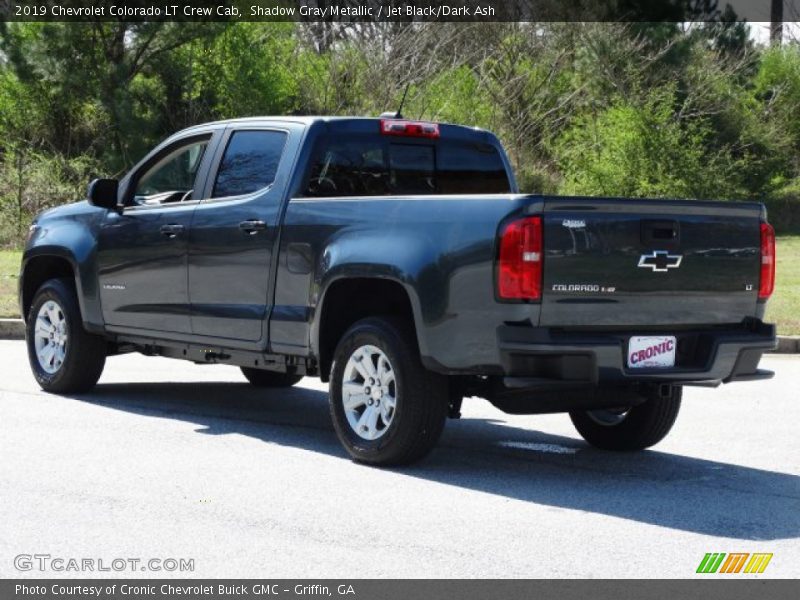 Shadow Gray Metallic / Jet Black/Dark Ash 2019 Chevrolet Colorado LT Crew Cab