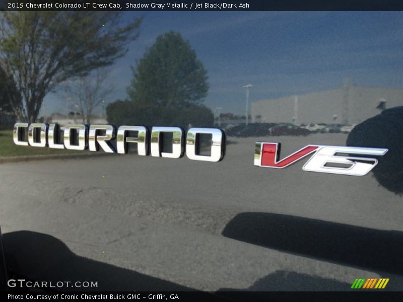 Shadow Gray Metallic / Jet Black/Dark Ash 2019 Chevrolet Colorado LT Crew Cab