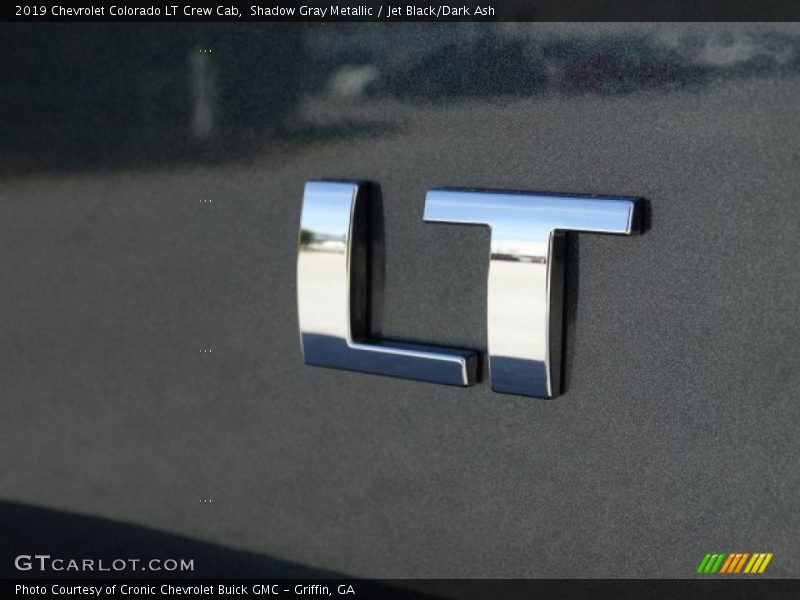 Shadow Gray Metallic / Jet Black/Dark Ash 2019 Chevrolet Colorado LT Crew Cab