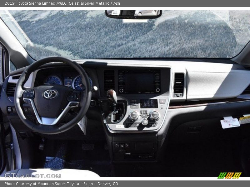 Celestial Silver Metallic / Ash 2019 Toyota Sienna Limited AWD