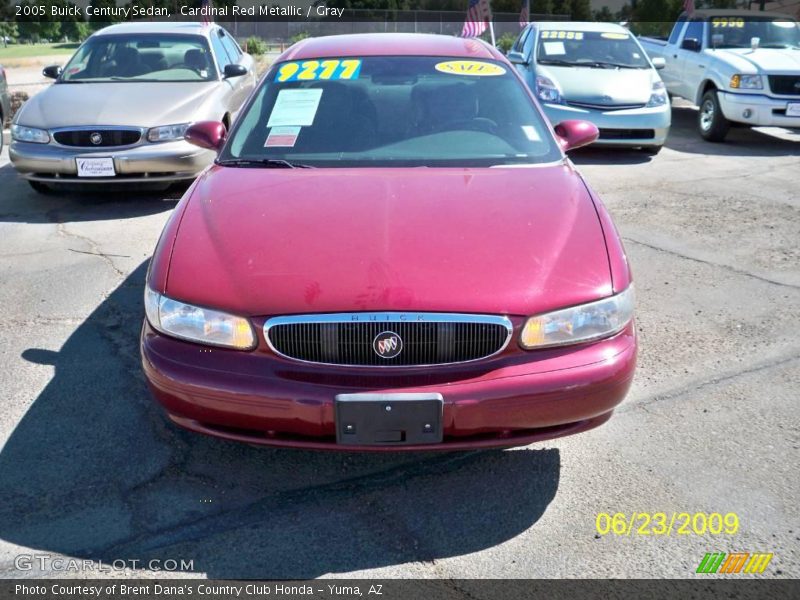 Cardinal Red Metallic / Gray 2005 Buick Century Sedan