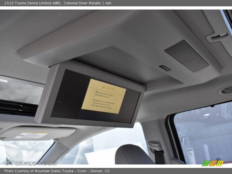 Celestial Silver Metallic / Ash 2019 Toyota Sienna Limited AWD