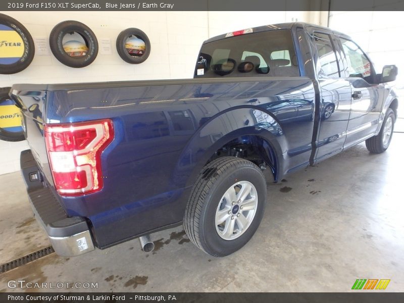 Blue Jeans / Earth Gray 2019 Ford F150 XLT SuperCab