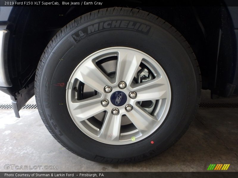Blue Jeans / Earth Gray 2019 Ford F150 XLT SuperCab