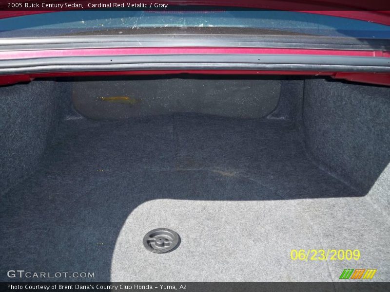 Cardinal Red Metallic / Gray 2005 Buick Century Sedan