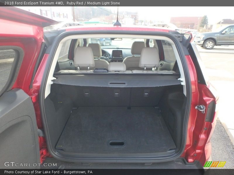 Ruby Red / Medium Light Stone 2018 Ford EcoSport Titanium 4WD