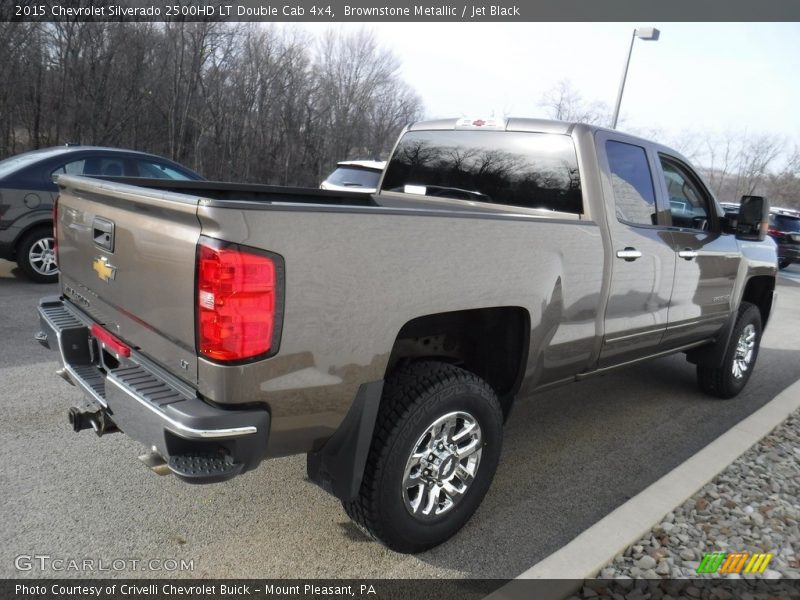 Brownstone Metallic / Jet Black 2015 Chevrolet Silverado 2500HD LT Double Cab 4x4