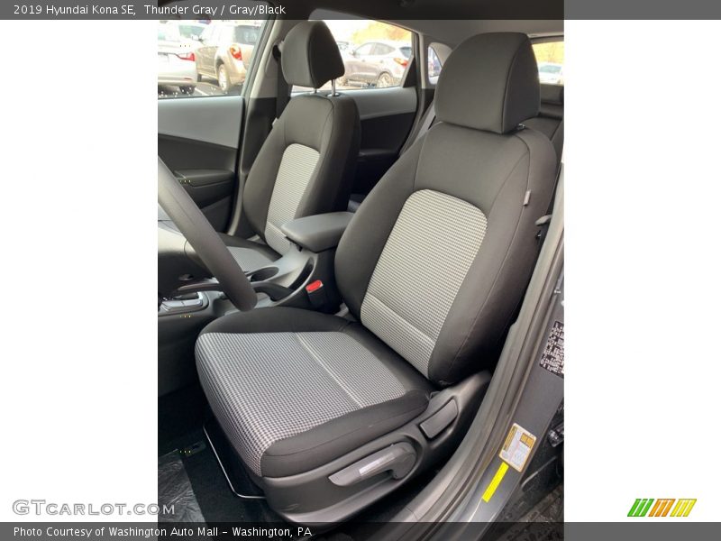 Thunder Gray / Gray/Black 2019 Hyundai Kona SE