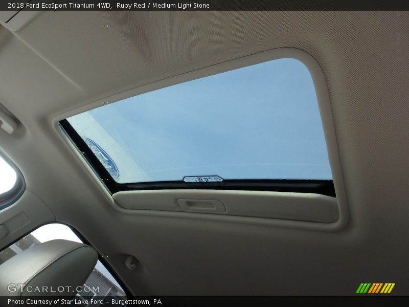 Ruby Red / Medium Light Stone 2018 Ford EcoSport Titanium 4WD