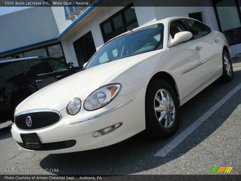 White Opal / Neutral 2005 Buick LaCrosse CXL