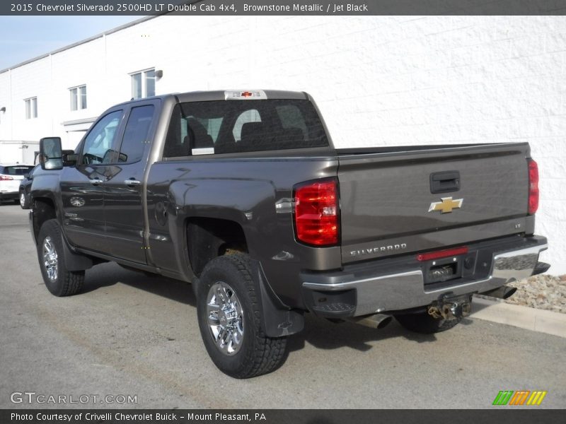 Brownstone Metallic / Jet Black 2015 Chevrolet Silverado 2500HD LT Double Cab 4x4