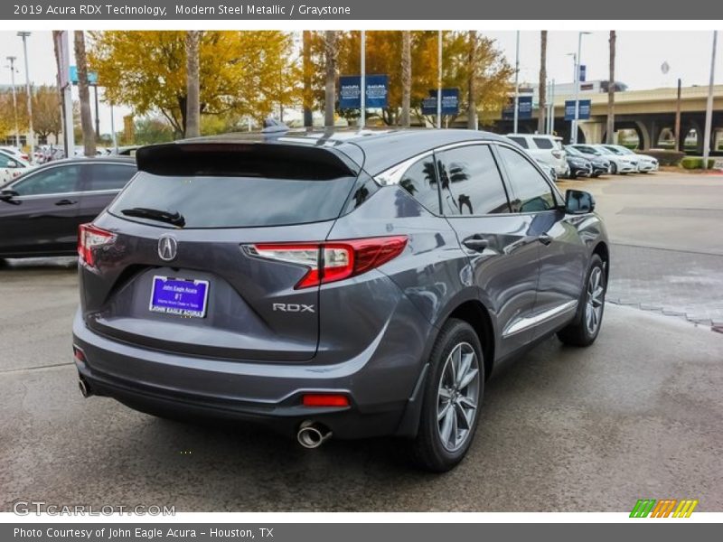 Modern Steel Metallic / Graystone 2019 Acura RDX Technology