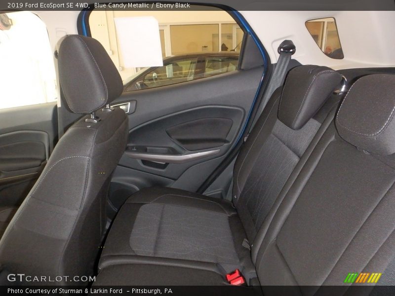 Blue Candy Metallic / Ebony Black 2019 Ford EcoSport SE 4WD