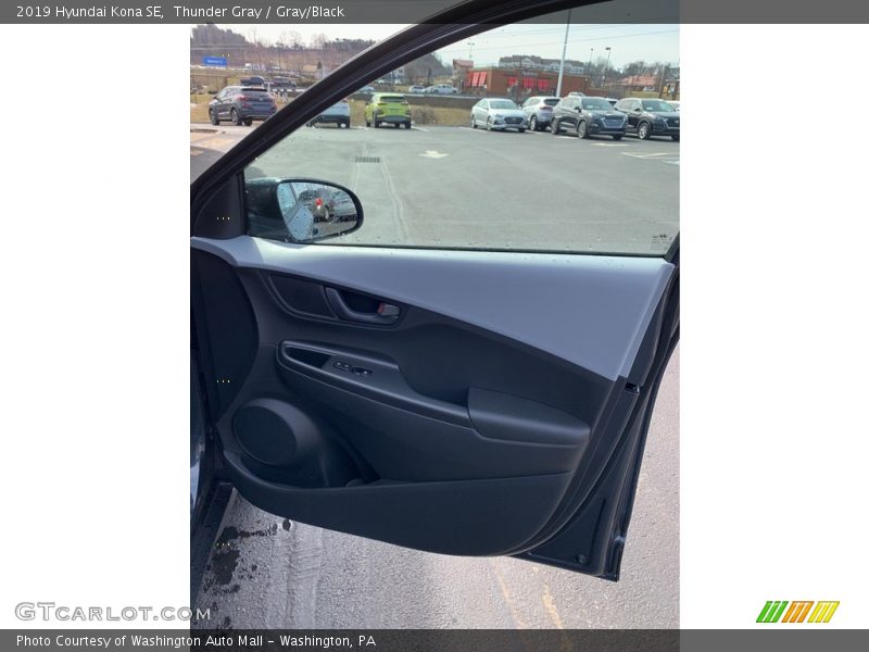 Thunder Gray / Gray/Black 2019 Hyundai Kona SE
