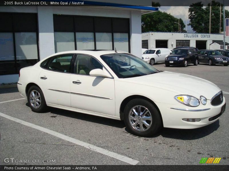 White Opal / Neutral 2005 Buick LaCrosse CXL