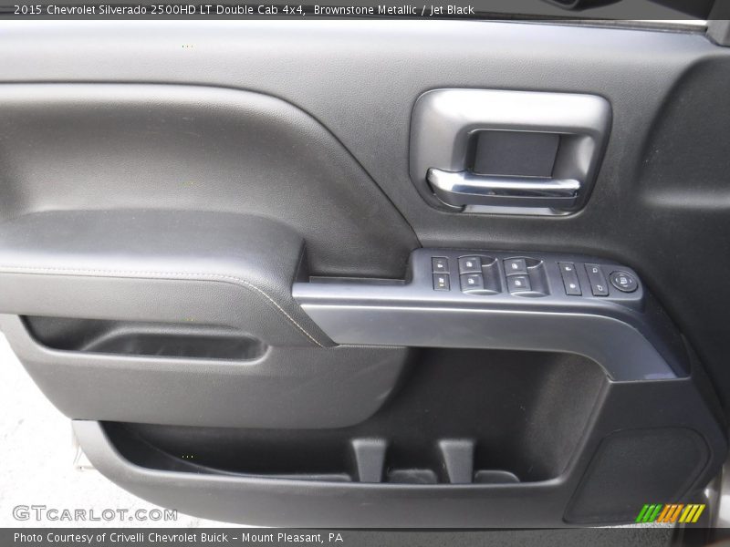Brownstone Metallic / Jet Black 2015 Chevrolet Silverado 2500HD LT Double Cab 4x4