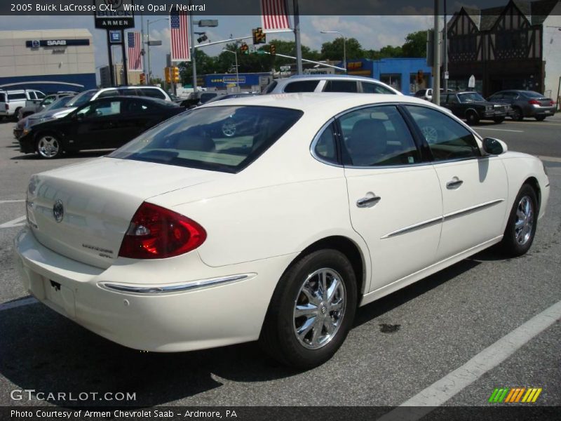 White Opal / Neutral 2005 Buick LaCrosse CXL