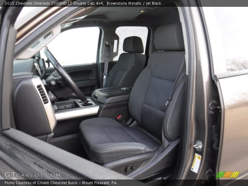 Brownstone Metallic / Jet Black 2015 Chevrolet Silverado 2500HD LT Double Cab 4x4