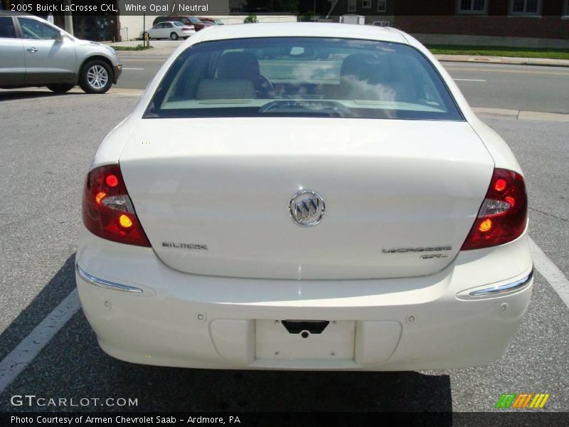 White Opal / Neutral 2005 Buick LaCrosse CXL