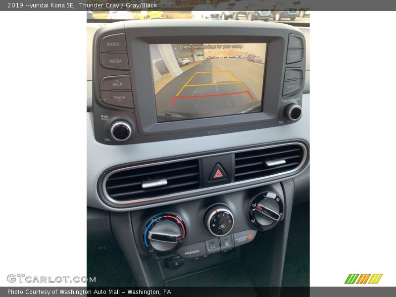 Thunder Gray / Gray/Black 2019 Hyundai Kona SE