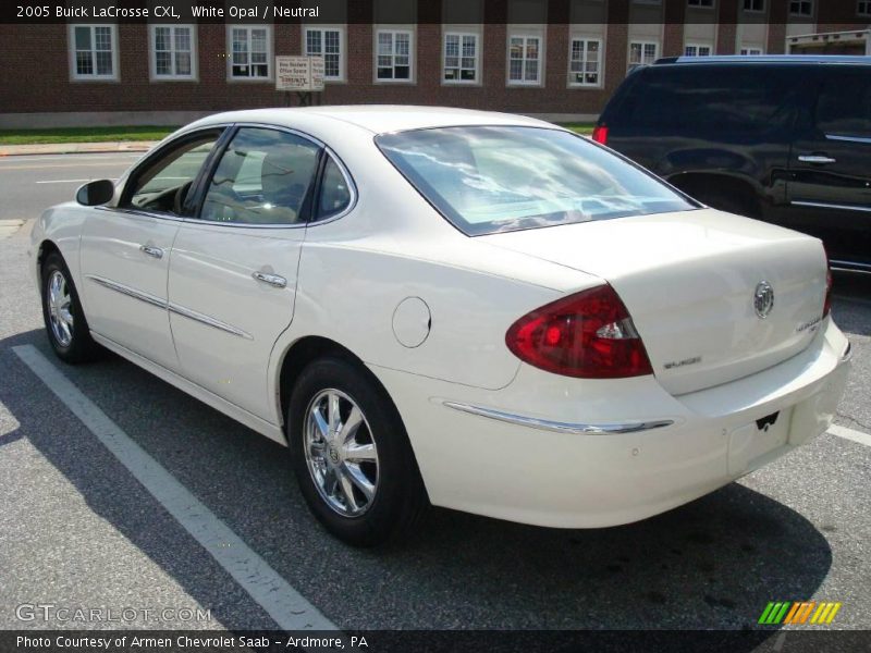 White Opal / Neutral 2005 Buick LaCrosse CXL