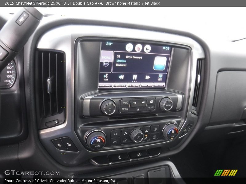 Brownstone Metallic / Jet Black 2015 Chevrolet Silverado 2500HD LT Double Cab 4x4