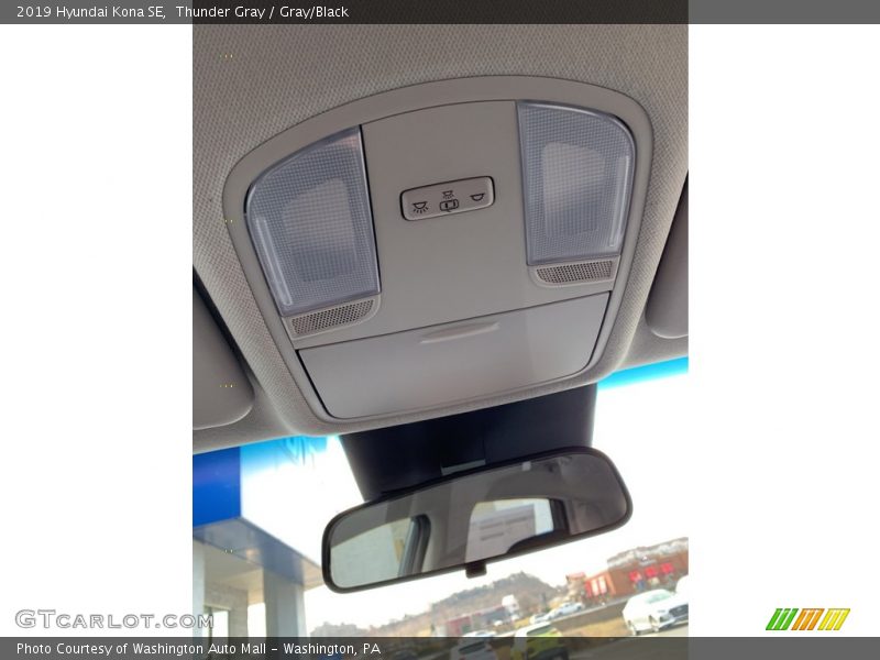 Thunder Gray / Gray/Black 2019 Hyundai Kona SE