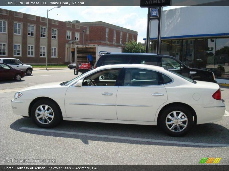 White Opal / Neutral 2005 Buick LaCrosse CXL