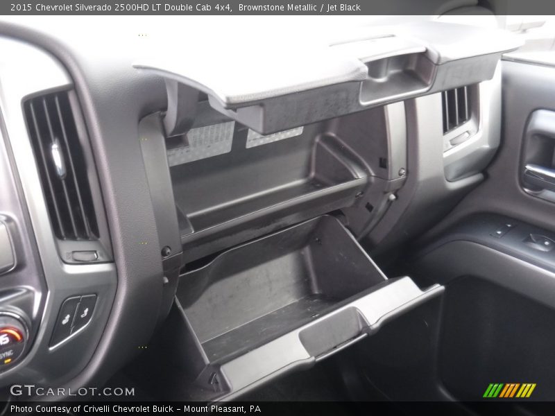 Brownstone Metallic / Jet Black 2015 Chevrolet Silverado 2500HD LT Double Cab 4x4