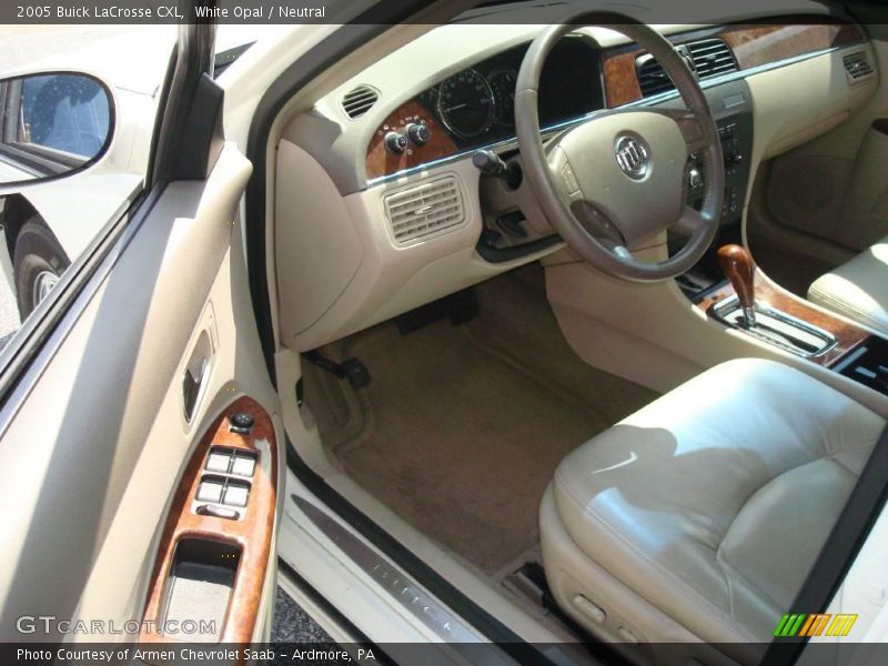 White Opal / Neutral 2005 Buick LaCrosse CXL