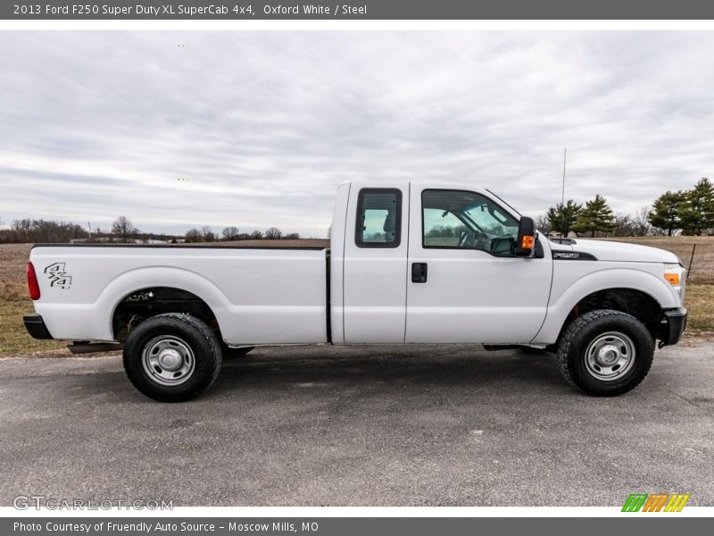 Oxford White / Steel 2013 Ford F250 Super Duty XL SuperCab 4x4