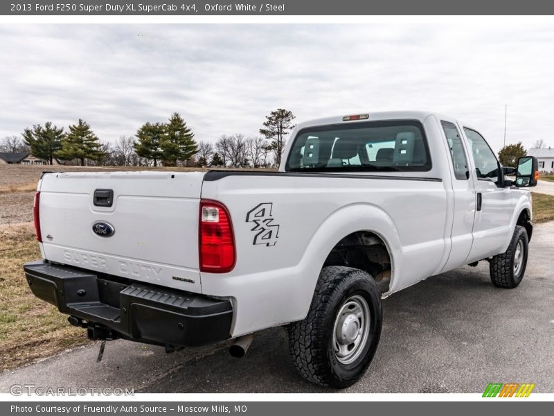 Oxford White / Steel 2013 Ford F250 Super Duty XL SuperCab 4x4