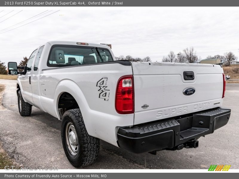 Oxford White / Steel 2013 Ford F250 Super Duty XL SuperCab 4x4