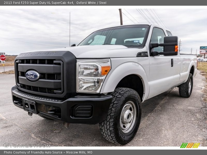 Oxford White / Steel 2013 Ford F250 Super Duty XL SuperCab 4x4
