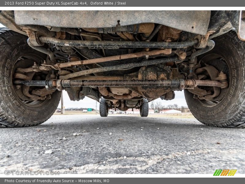 Oxford White / Steel 2013 Ford F250 Super Duty XL SuperCab 4x4