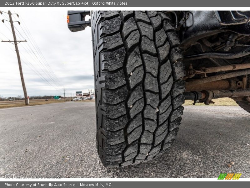Oxford White / Steel 2013 Ford F250 Super Duty XL SuperCab 4x4