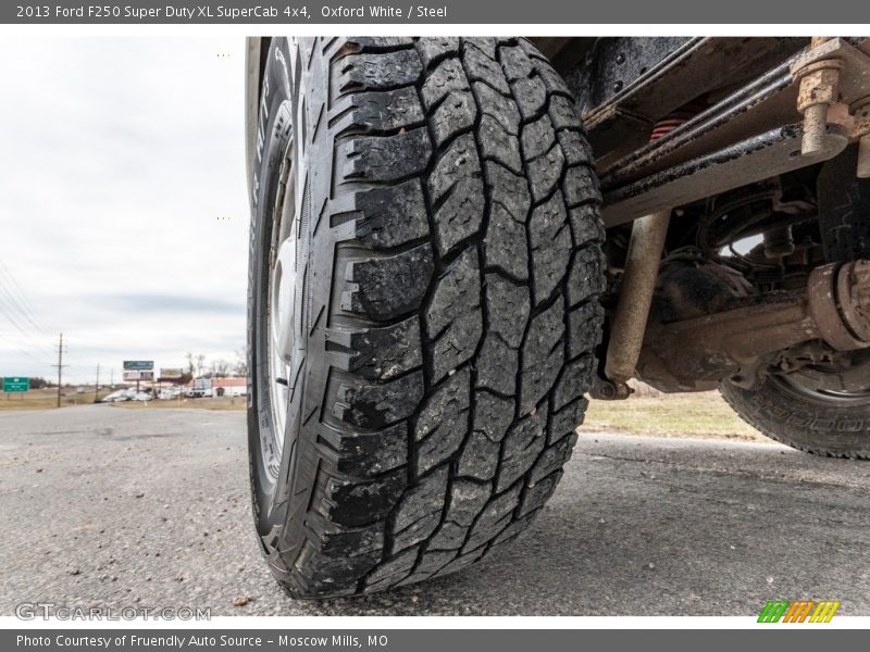 Oxford White / Steel 2013 Ford F250 Super Duty XL SuperCab 4x4