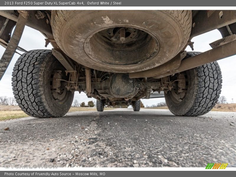 Oxford White / Steel 2013 Ford F250 Super Duty XL SuperCab 4x4