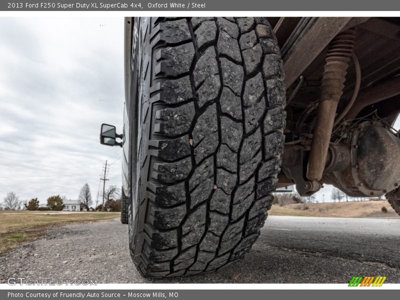 Oxford White / Steel 2013 Ford F250 Super Duty XL SuperCab 4x4