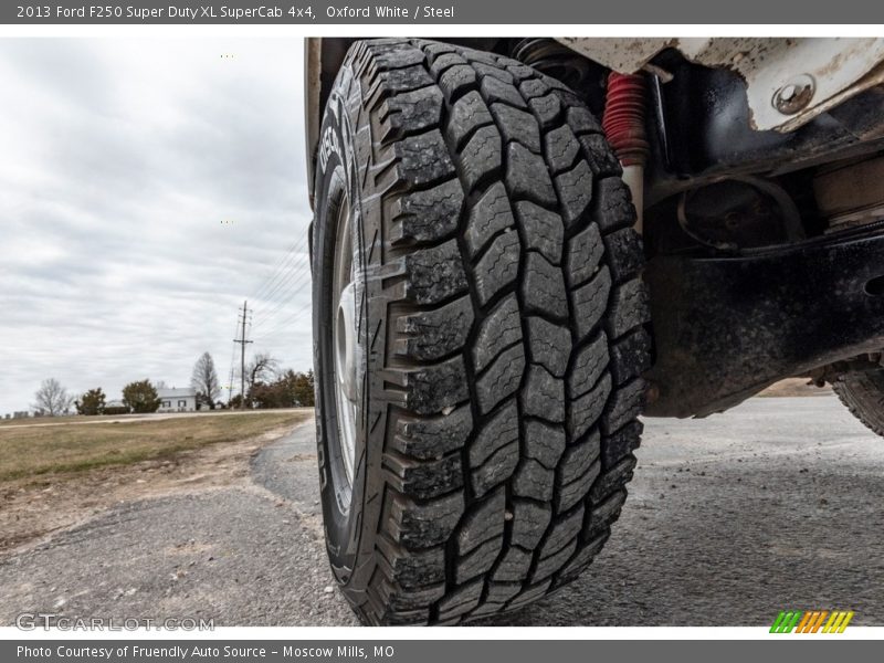 Oxford White / Steel 2013 Ford F250 Super Duty XL SuperCab 4x4