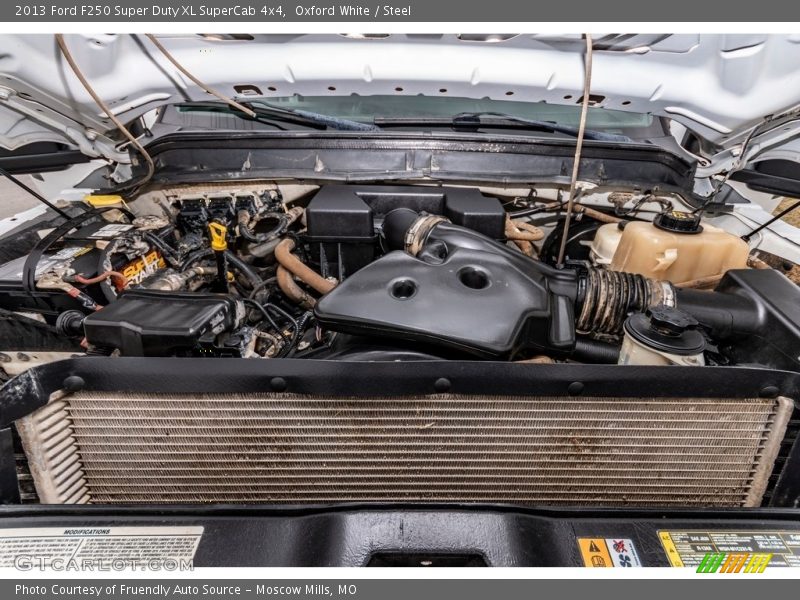 Oxford White / Steel 2013 Ford F250 Super Duty XL SuperCab 4x4
