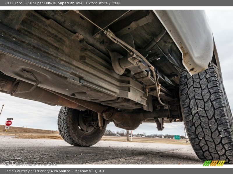Oxford White / Steel 2013 Ford F250 Super Duty XL SuperCab 4x4