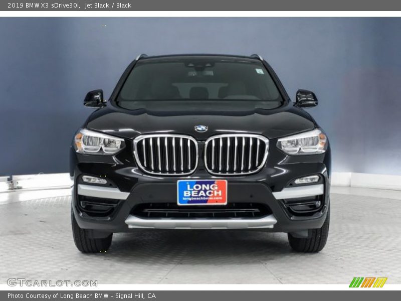 Jet Black / Black 2019 BMW X3 sDrive30i