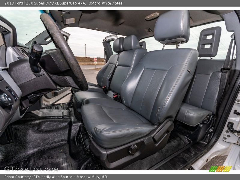 Oxford White / Steel 2013 Ford F250 Super Duty XL SuperCab 4x4