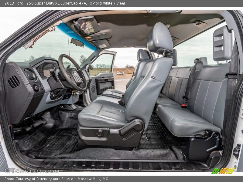 Oxford White / Steel 2013 Ford F250 Super Duty XL SuperCab 4x4