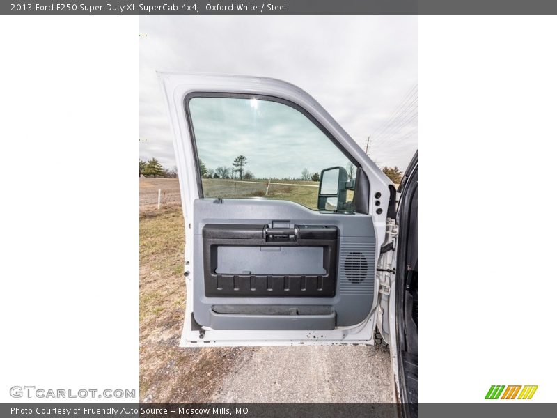 Oxford White / Steel 2013 Ford F250 Super Duty XL SuperCab 4x4