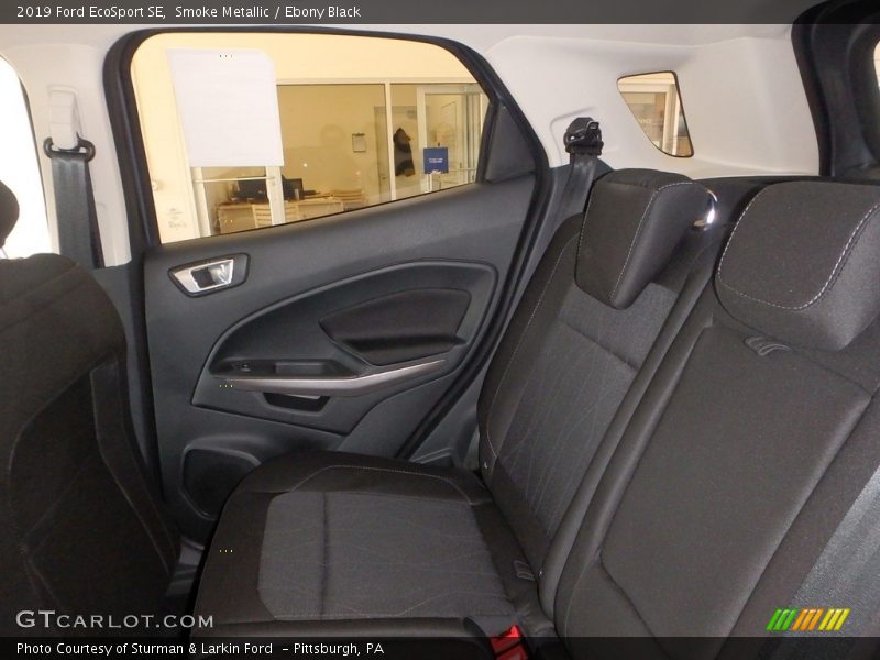 Smoke Metallic / Ebony Black 2019 Ford EcoSport SE