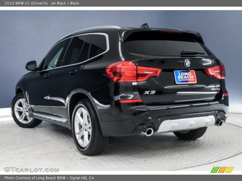 Jet Black / Black 2019 BMW X3 sDrive30i