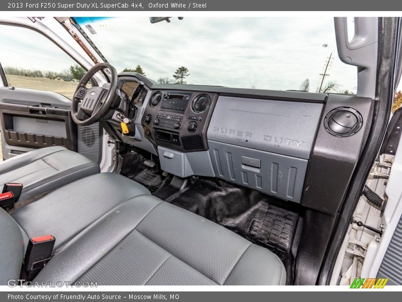 Oxford White / Steel 2013 Ford F250 Super Duty XL SuperCab 4x4